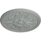 Ekena Millwork Bradford Ceiling Medallion (Fits Canopies up to 6 5/8"), 32 5/8"OD x 2"P, Primed White CM32BR - alternate 2